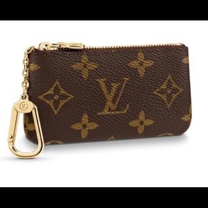 AUTHENTIC LOUIS VUITTON MONOGRAM KEY POUCH